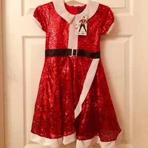 GORGEOUS NWT JOJO SIWA all sequin Christmas dress